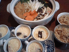 病み上がりの晩御飯。